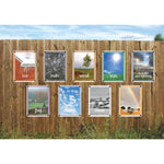 OUTDOOR LEARNING BOARDS, PHOTO SETS, Weather, Set of 9