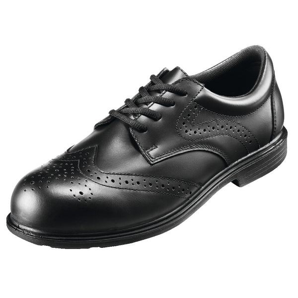 MEN'S SAFETY FOOTWEAR, Brogue Shoe, Size 12, Pair