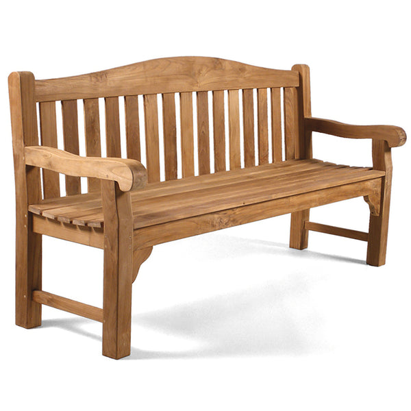 LEISURE BENCH, TEAK FURNITURE, Oxford Bench, 4 Seater, Length 1800mm, Each
