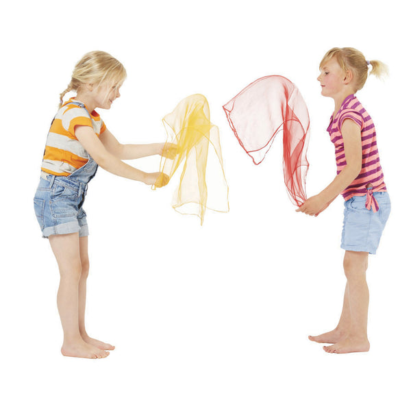 PHYSICAL AND MOTOR SKILLS DEVELOPMENT, PROFILE, GONGE, MAGIC SCARVES, Age 3+, Pack of 12