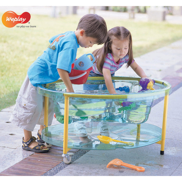 SAND AND WATER PLAY, CLEAR VIEW OVAL TRAY & STAND, Age 3+, Each