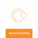 HIGH QUALITY GLOSS LABELS, Mixed Recycling, Each