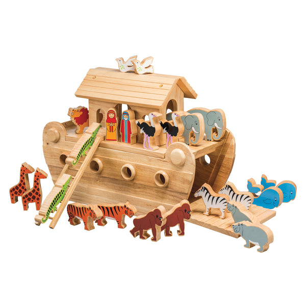 WOODEN TOY, PLAY SETS, LARGE NOAH'S ARK, Age 3+, Set