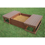 MARMAX RECYCLED PLASTIC PRODUCTS, Sandpit, Brown, Each