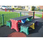 TABLE AND BENCH SETS, PREMIER TABLE & BENCH SET, Multicoloured, Per Set