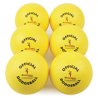 OFFICIAL BRITISH DODGEBALLS, Set of, 6