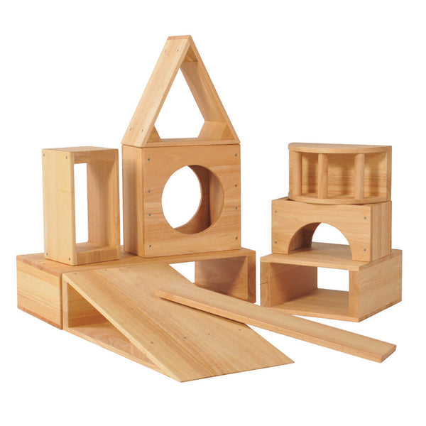 CONSTRUCTION, HOLLOW BLOCKS, Age 3+, Set of, 26 pieces