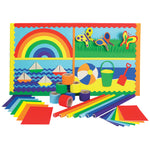 DISPLAY PACKS, Rainbow, Pack of 140 sheets + 14 rolls