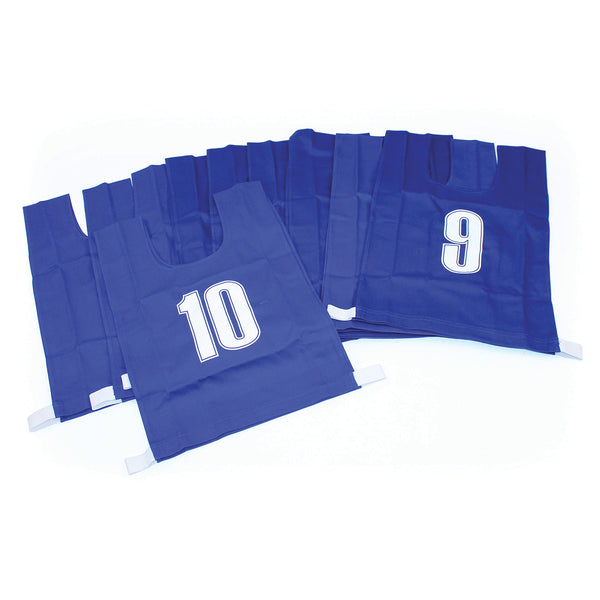 NUMBERED BIBS, Large 50 x 40cm, Set of, 10