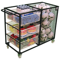 INDOOR MOBILE STORAGE, Deluxe PE Trolley, Each