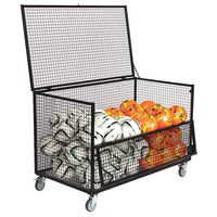 INDOOR MOBILE STORAGE, Mesh Drop Front Trolley, Each