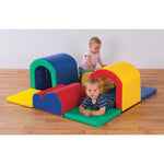 PLAY EQUIPMENT, TODDLER TUNNELS & BUMPS, Age 0-2, Set of, 9