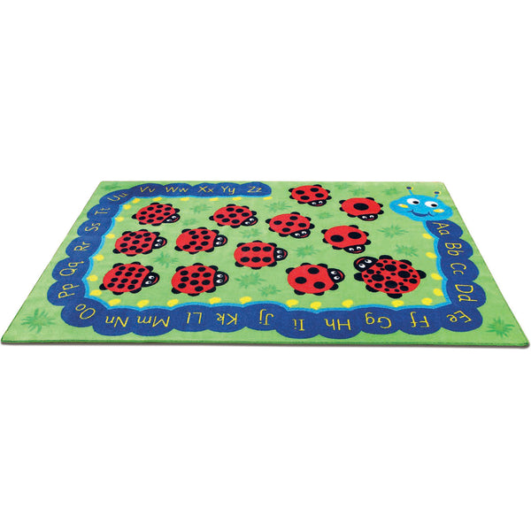 KIT FOR KIDS, BACK TO NATURE CHLOE CATERPILLAR NUMERACY & LITERACY CARPET, 3000 x 2000mm, Each