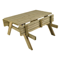 Whitby A Frame, HEAVY DUTY PICNIC TABLES, 1400mm length, Each