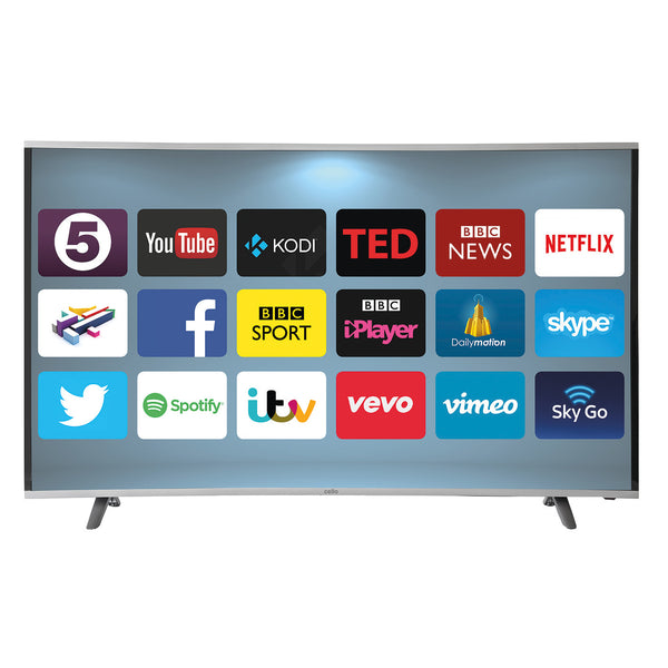HIGH DEFINITION (HD) TV, Cello 4K Smart LED, 65in, Each