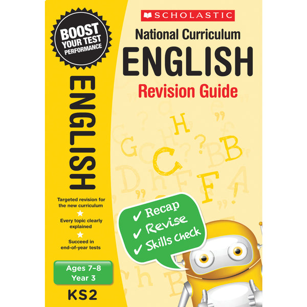ENGLISH REVISION GUIDES, Year 3, Pack of, 6