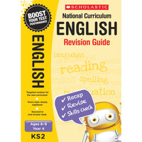ENGLISH REVISION GUIDES, NATIONAL CURRICULUM SATS BOOSTER CLASSROOM PROGRAMME, Year 4, Pack of, 6