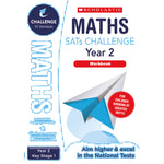 SATS MATHS CHALLENGE CLASSROOM PROGRAMME, Maths Workbook, Year 2, Pack of, 10