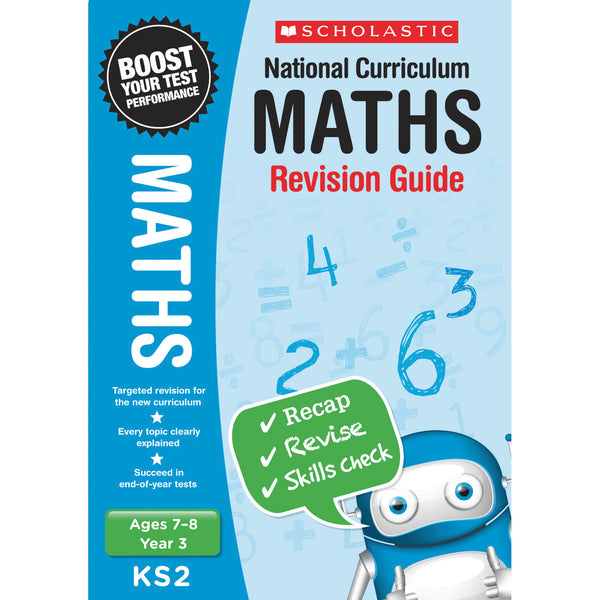 MATHS REVISION GUIDES, Year 3, Pack of, 6