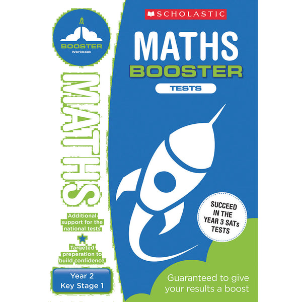NATIONAL CURRICULUM SATS BOOSTER CLASSROOM PROGRAMME, Maths Tests, Year 2, Pack of, 10