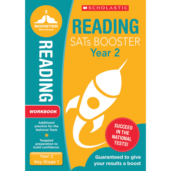 NATIONAL CURRICULUM SATS BOOSTER CLASSROOM PROGRAMME, Reading Workbook, Year 2, Pack of, 10