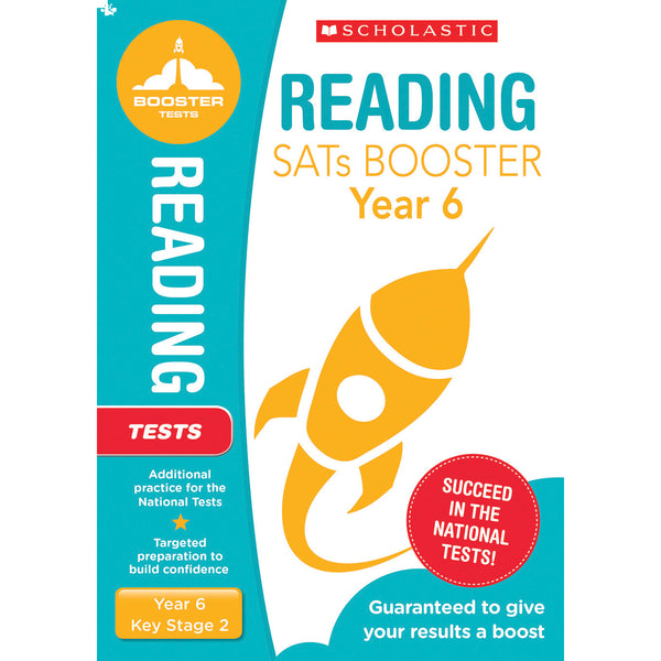 NATIONAL CURRICULUM SATS BOOSTER CLASSROOM PROGRAMME, Reading Tests, Year 6, Pack of, 10