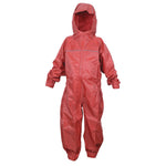 Red, ALL IN ONE RAINSUIT, 7-8 years, Each