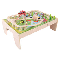 RAILWAY PLAYTABLE, Age 3+, Set of, 59 pieces