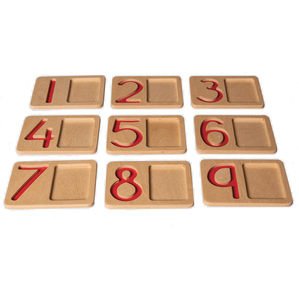 EARLY MASTERY NUMBER TRAYS, Set
