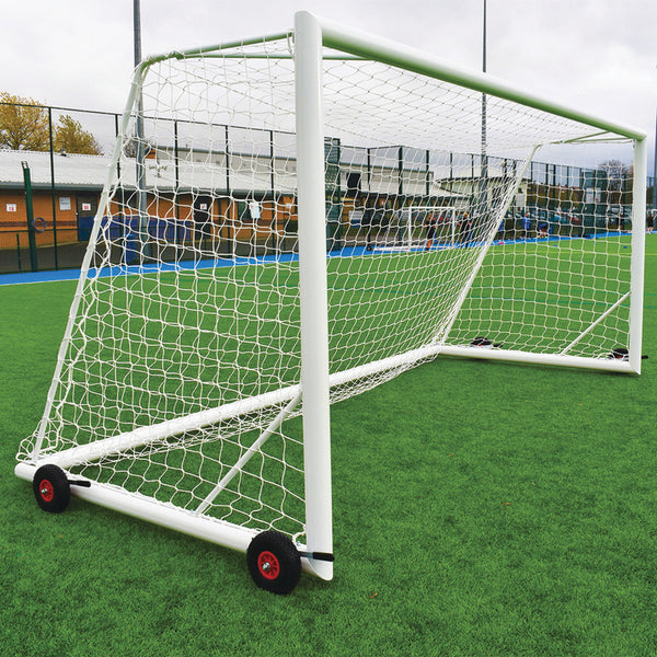ALUMINIUM SELF-WEIGHTED GOALS PACKAGE, Goals, 5-a-side, 12 x 4inch;, Pair