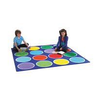 KIT FOR KIDS, RAINBOW; PLACEMENT CARPETS, CIRCLES, 2000 x 2000mm, Each