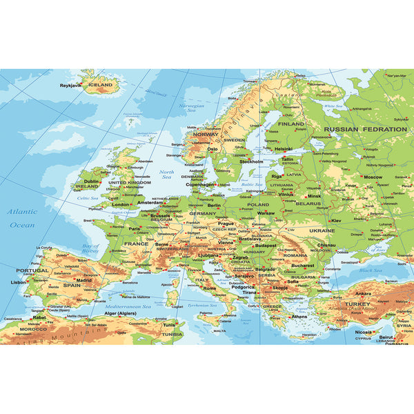 OUTDOOR MAPS, Europe, Each