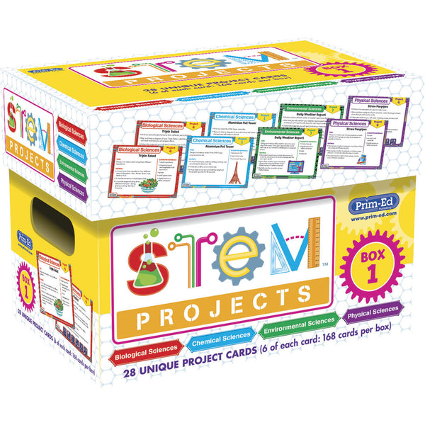 STEM PROJECTS CARDS, Year 1, Box