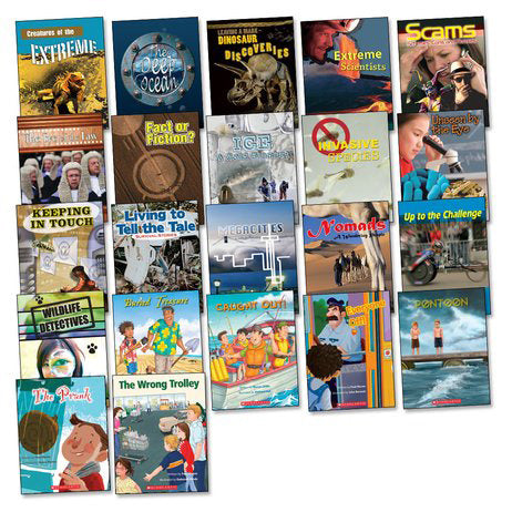 CONNECTORS BOOK PACKS, Interest Level 9+ (not pictured), Age 9-12 years, Pack of 132