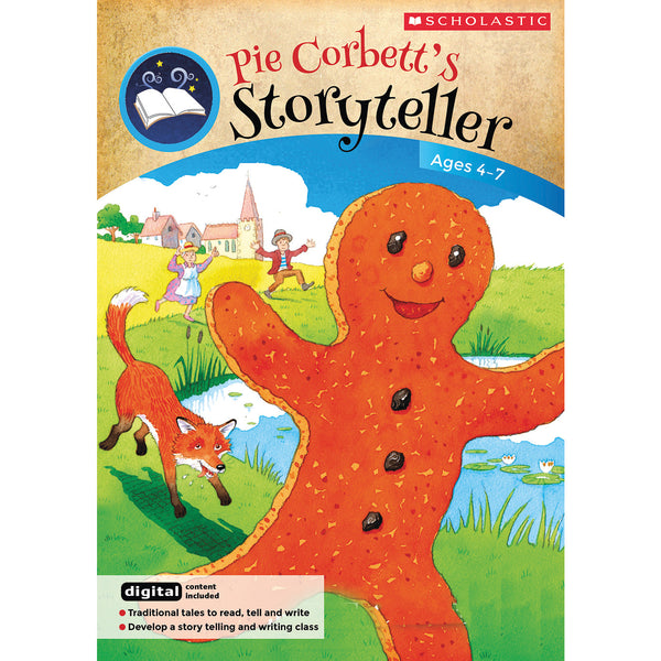The Gingerbread Man, PIE CORBETT VIDEOS & STORYTELLING ACTIVITIES, Ages 4-7, Each