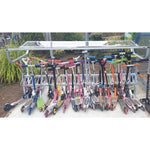 Covered, SCHOOL SCOOTER RACKS, 24 scooter 2m width, Each
