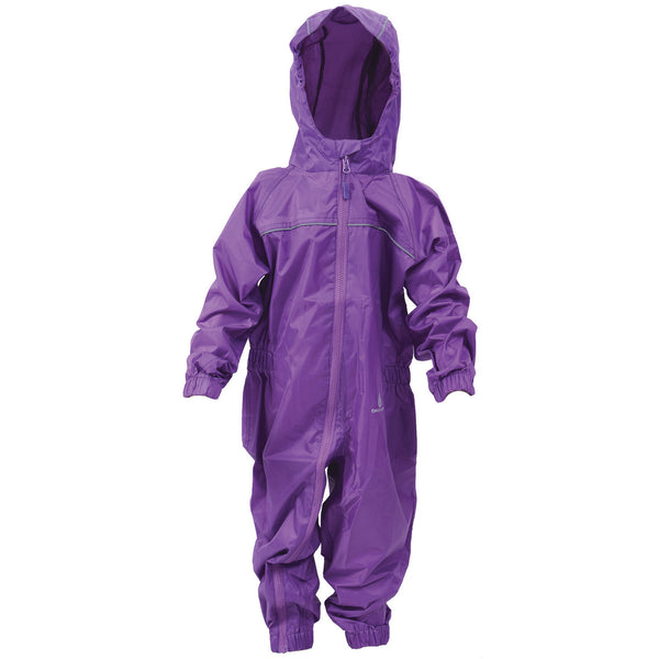 Purple, ALL IN ONE RAINSUIT, 3-4 years, Each