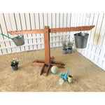 OUTDOOR WOODEN GIANT SCALE, Set