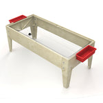 SAND AND WATER PLAY, Without Castors, SAND & WATER ACTIVITY TABLE WITH LID, Oatmeal, Each