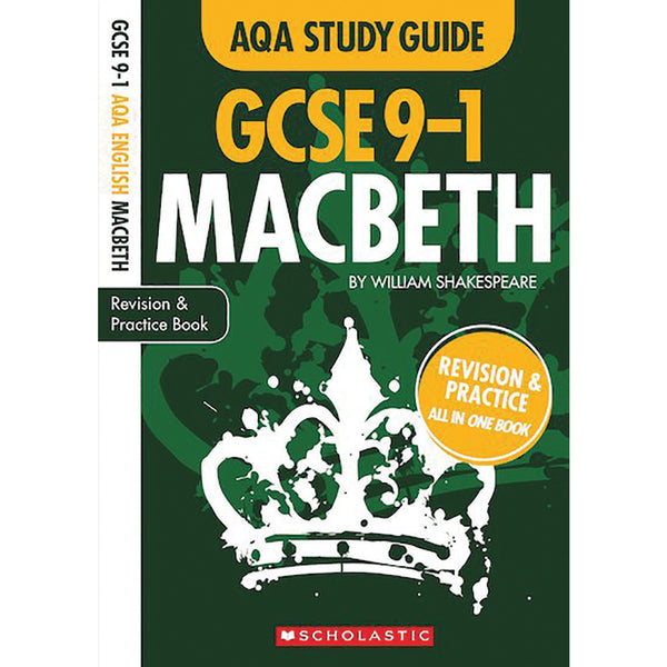 Macbeth, GCSE GRADES 9-1 STUDY GUIDES, AQA English Literature, Each