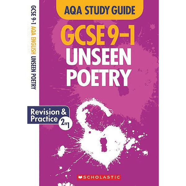 Unseen Poetry, GCSE GRADES 9-1 STUDY GUIDES, AQA English Literature, Each