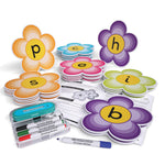 Letter Formation, FLOWER PHONICS PLAYGROUND BOARDS, Set of, 24