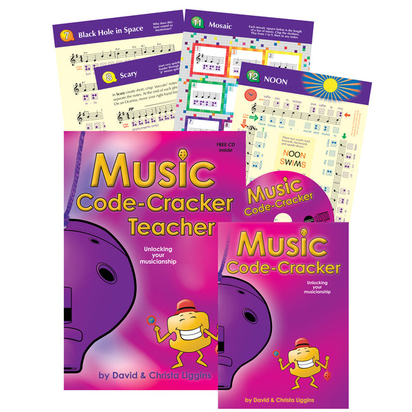 Music Code-Cracker, ADVENTUROUS MUSIC MAKING SETS, Set