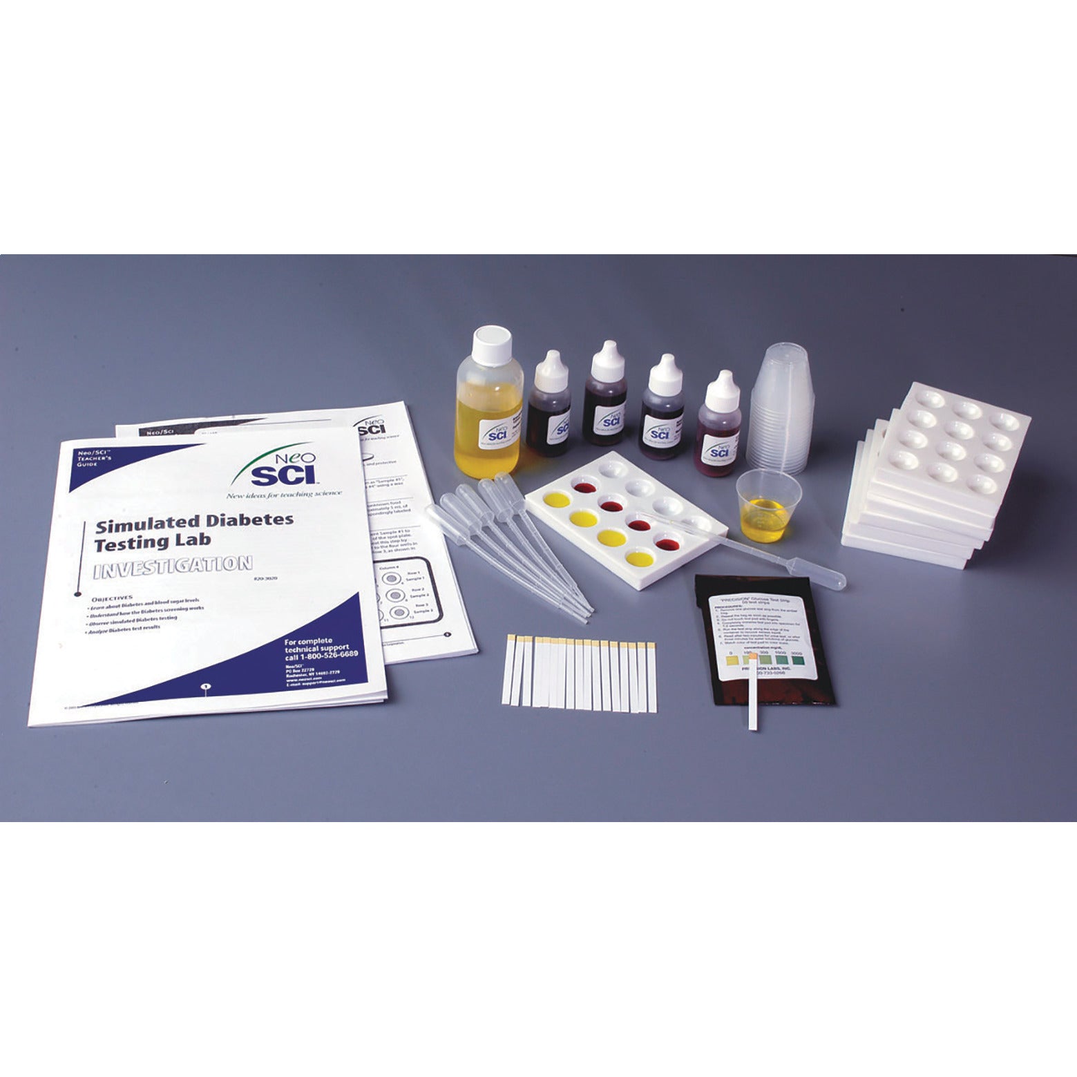 Simulated ABO/Rh Blood Typing Kit