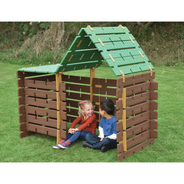CONSTRUCTA CABIN, Age 2+, Set of, 60 pieces