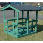 MARMAX RECYCLED PLASTIC PRODUCTS, Adventure Cabin, Green, Each