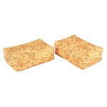 Bean Bag Bench Seats 600x400x200mm Pack of 2, Straw