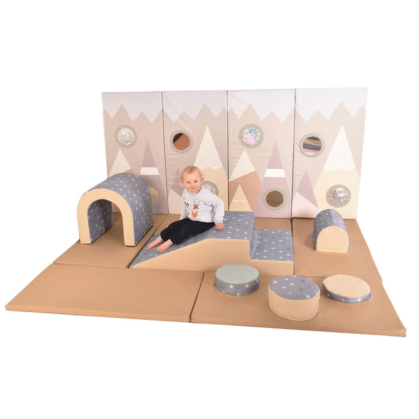 Misty Shades Complete Soft Play Set with Wall Pads Set Each