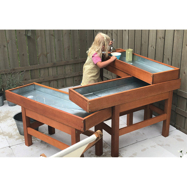 Stainless Zinc Water Table Set