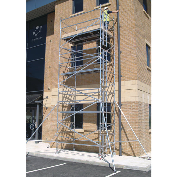 SCAFFOLDING, INDUSTRIAL TOWER SYSTEMS, 6.2m height, Each
